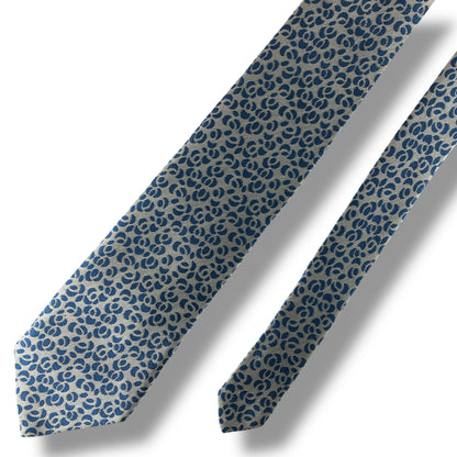 【8072】良品！フェンディ　ネクタイ　水色系