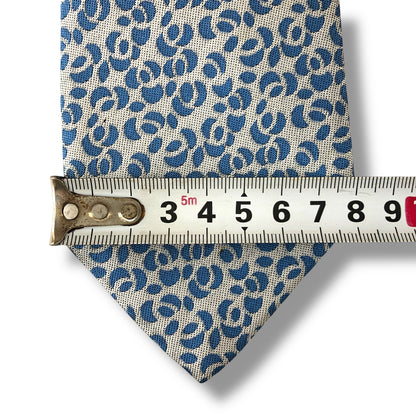 【8072】良品！フェンディ　ネクタイ　水色系