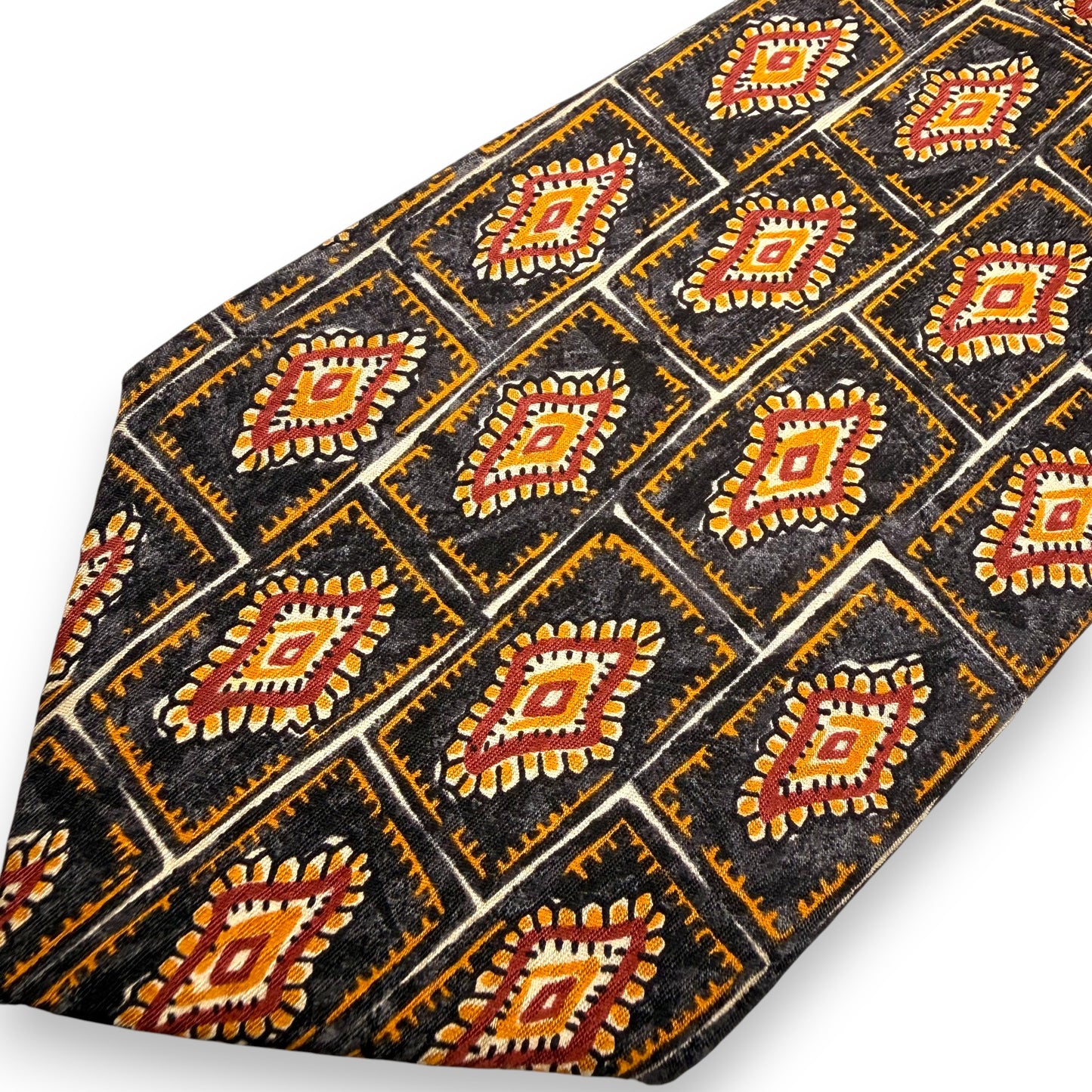 【7723】良品！ダーバン　ネクタイ　ブラック系