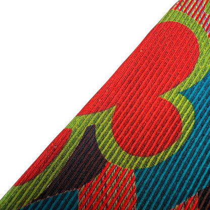 【7694】良品！エンリココベリ　ネクタイ　レッド系