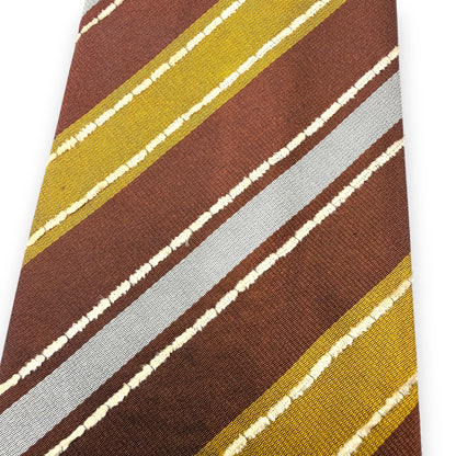 【7643】良品！ポールスミス　ネクタイ　ブラウン系