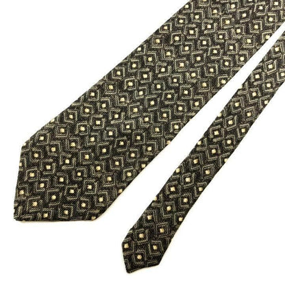 【2840】良品！Calvin Klein ネクタイ　ブラウン系