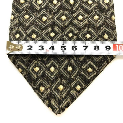 【2840】良品！Calvin Klein ネクタイ　ブラウン系