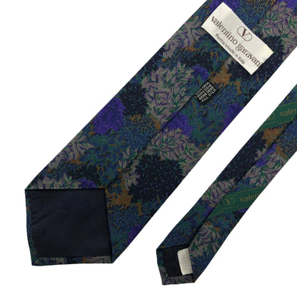 [6135] Beautiful item! Valentino Garavani tie, all-over pattern, blue 