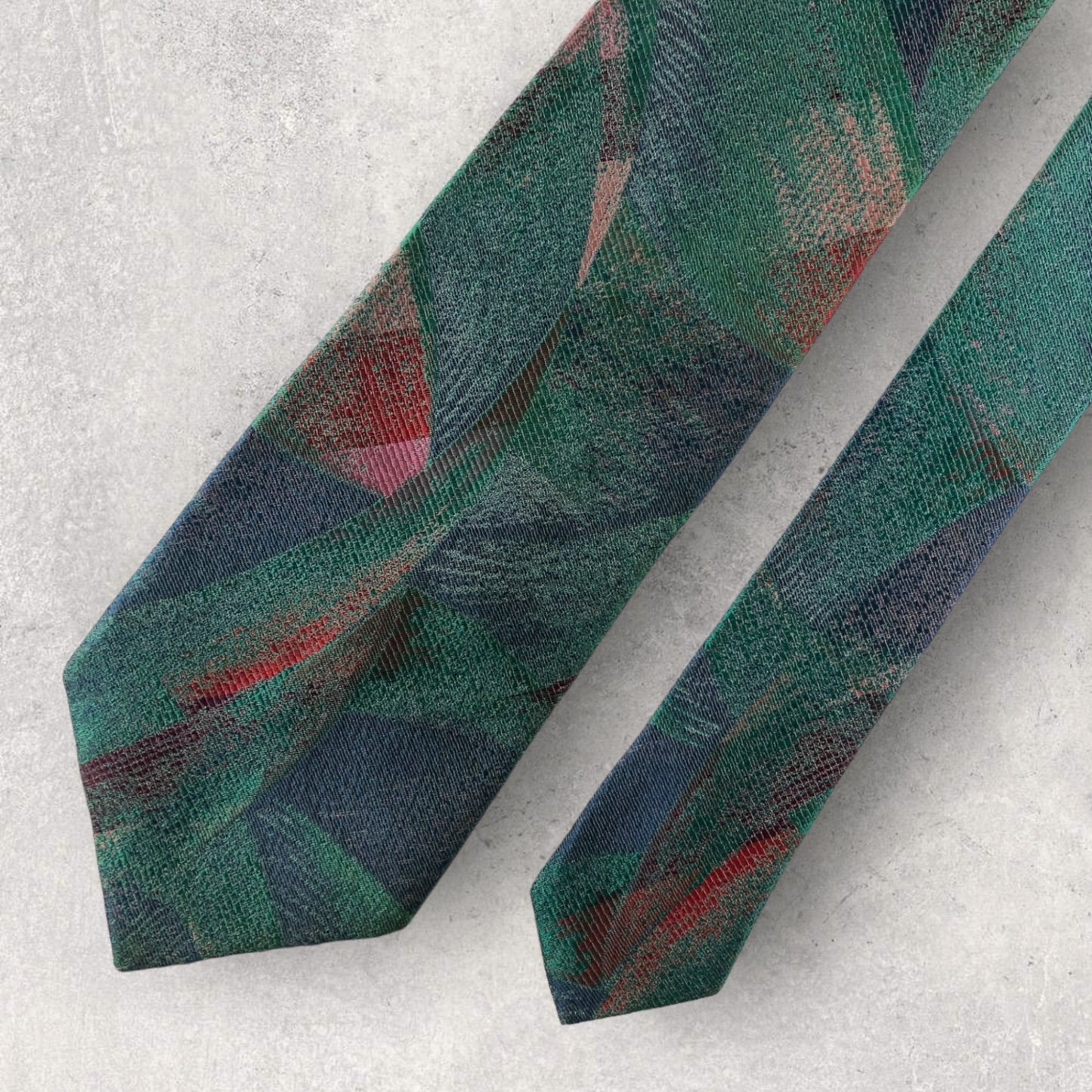 【6007】美品！ミッソーニ　ネクタイ　グリーン系