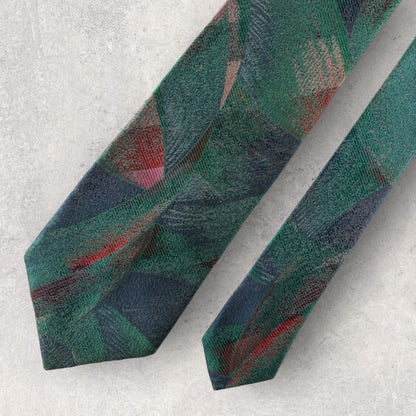 【6007】美品！ミッソーニ　ネクタイ　グリーン系