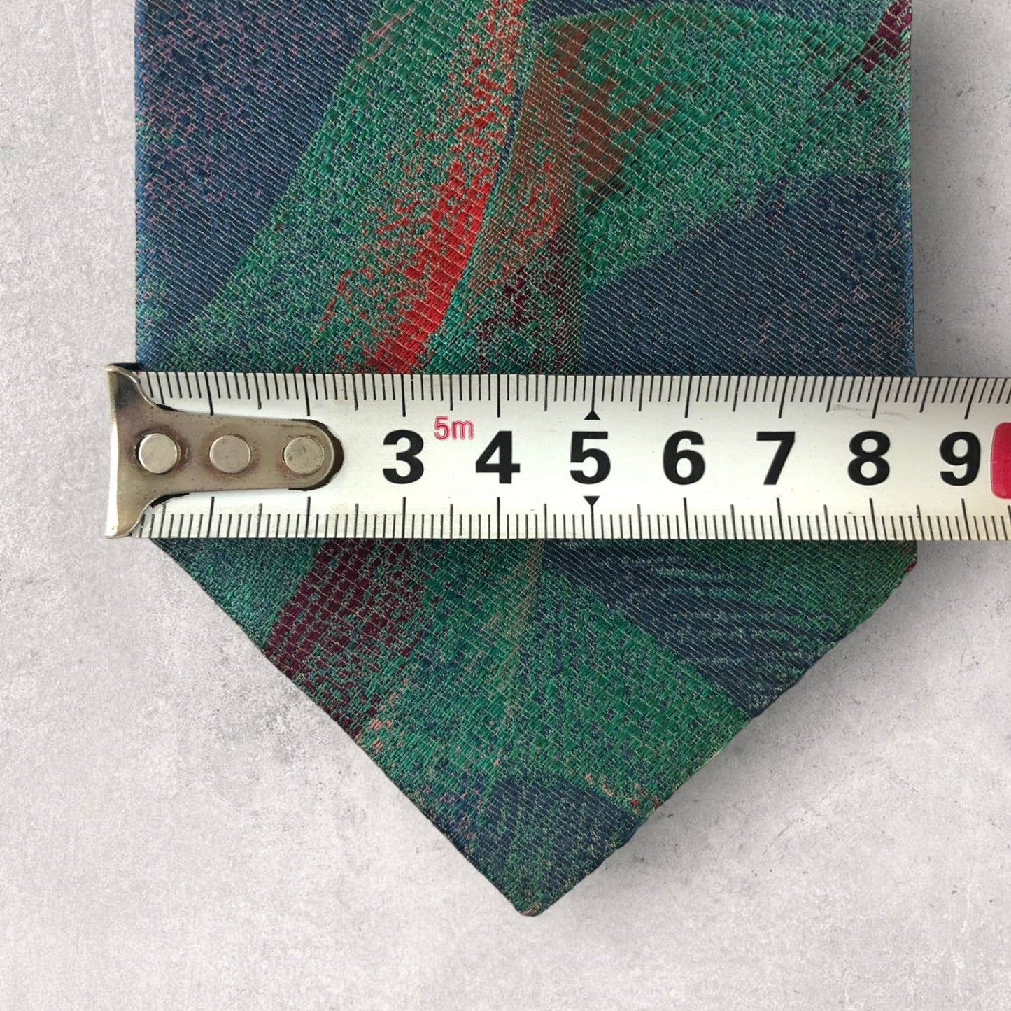 【6007】美品！ミッソーニ　ネクタイ　グリーン系