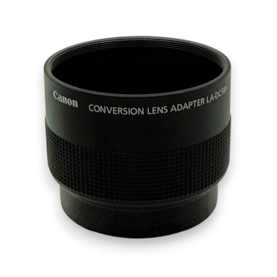 【未使用保管品】CANON LA-DC58H コンバージョンレンズアダプター