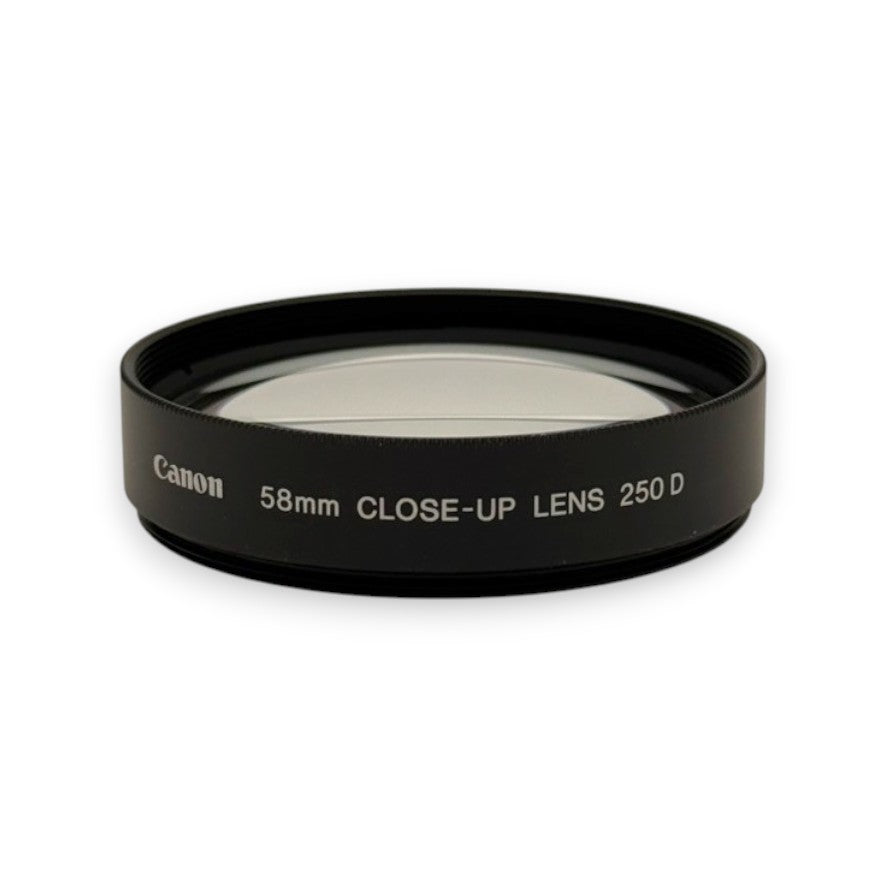 【未使用保管品】Canon Close-up Lens 250D 58mm クローズアップレンズ