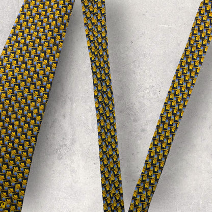 [5512] Good quality! Pierre Cardin tie, navy 
