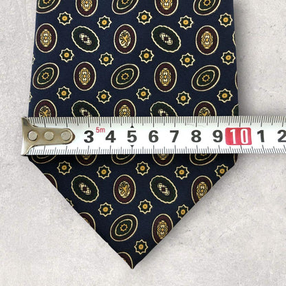 [4521] Good condition! Tommy Hilfiger tie, navy 