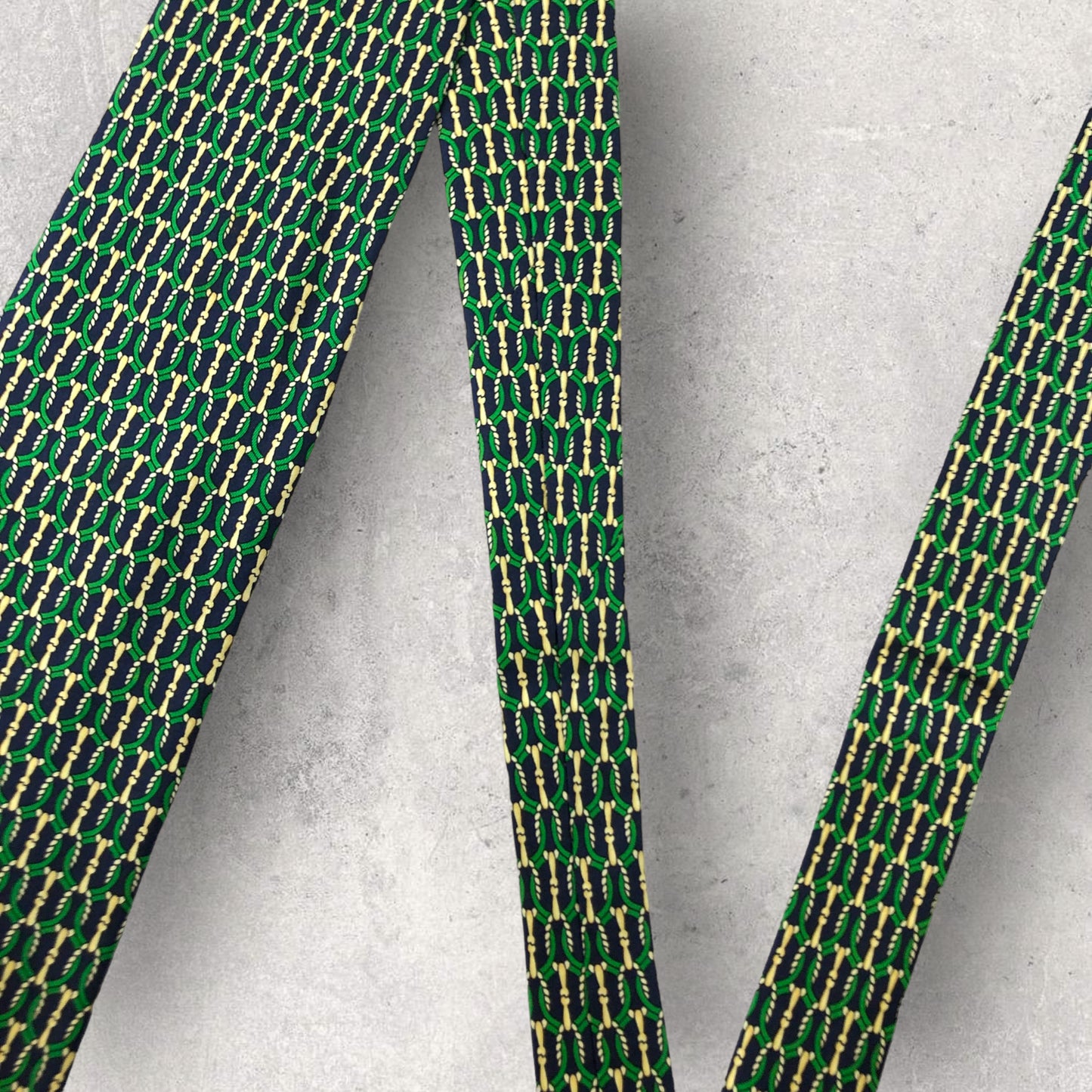 [5416] Beautiful item! PIERRE BALMAIN necktie in green 