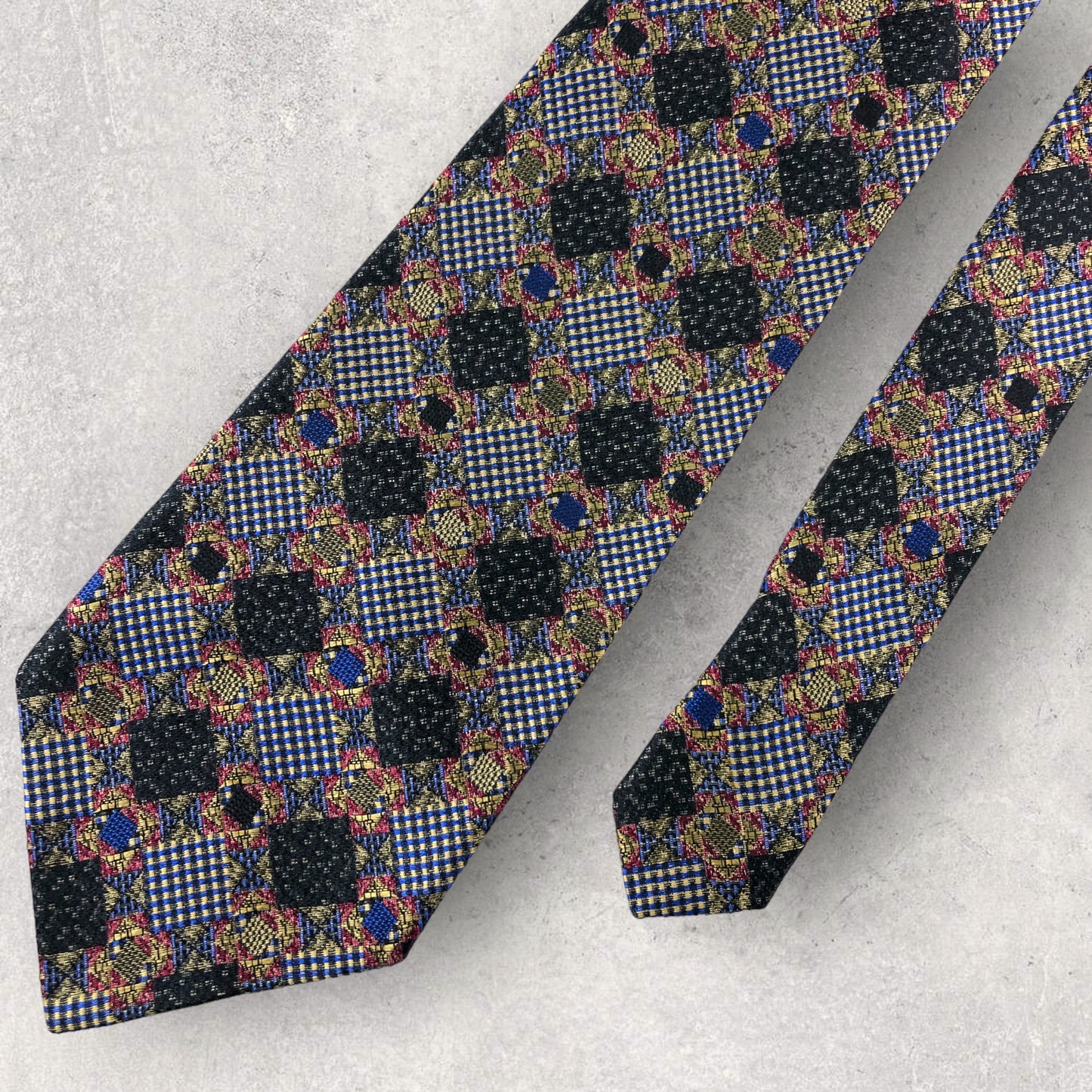 [5482] Beautiful item! Missoni tie, blue 