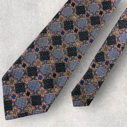[5482] Beautiful item! Missoni tie, blue 