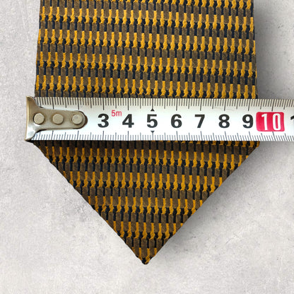 [5597] Beautiful item! A.Testoni necktie, gold color 