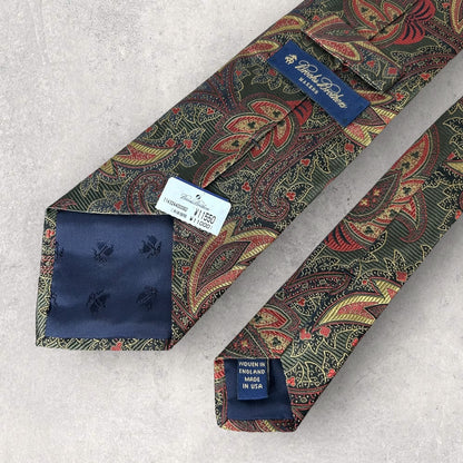 [5656] Unused and stored! Brooks Brothers necktie, red 
