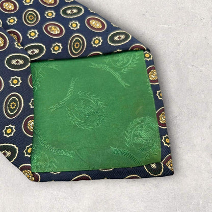 [4521] Good condition! Tommy Hilfiger tie, navy 