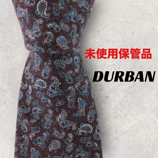 [5953] Unused and stored! Durban tie, wine red 