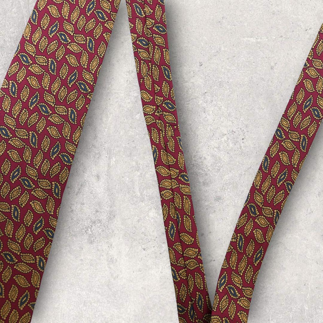 [4472] Beautiful item! Paul Stuart necktie in red 