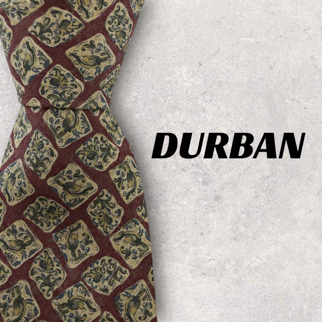 [4622] Beautiful item! DURBAN necktie in red 