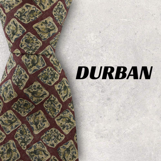 [4622] Beautiful item! DURBAN necktie in red 