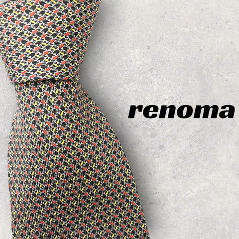 【2886】美品ー良品！renoma レノマ　ネクタイ