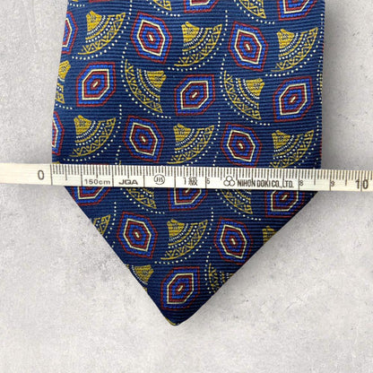 [4340] Beautiful item! LANVIN necktie, blue 