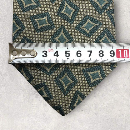 [4217] Good product! GIORGIO ARMANI Necktie Green