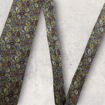 [4511] Beautiful item! Dunhill tie, blue 