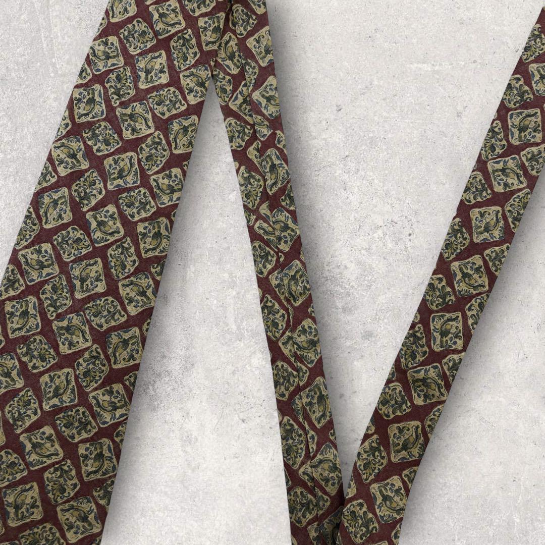 [4622] Beautiful item! DURBAN necktie in red 