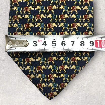[4263] Good product! Brooks Brothers (basic) Necktie Elephant Pattern