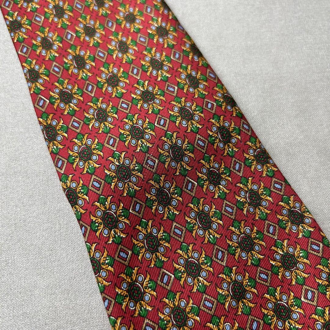 [4469] Good quality! Nina Ricci necktie in red 