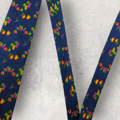 [5574] Beautiful item! Dunhill tie, navy 