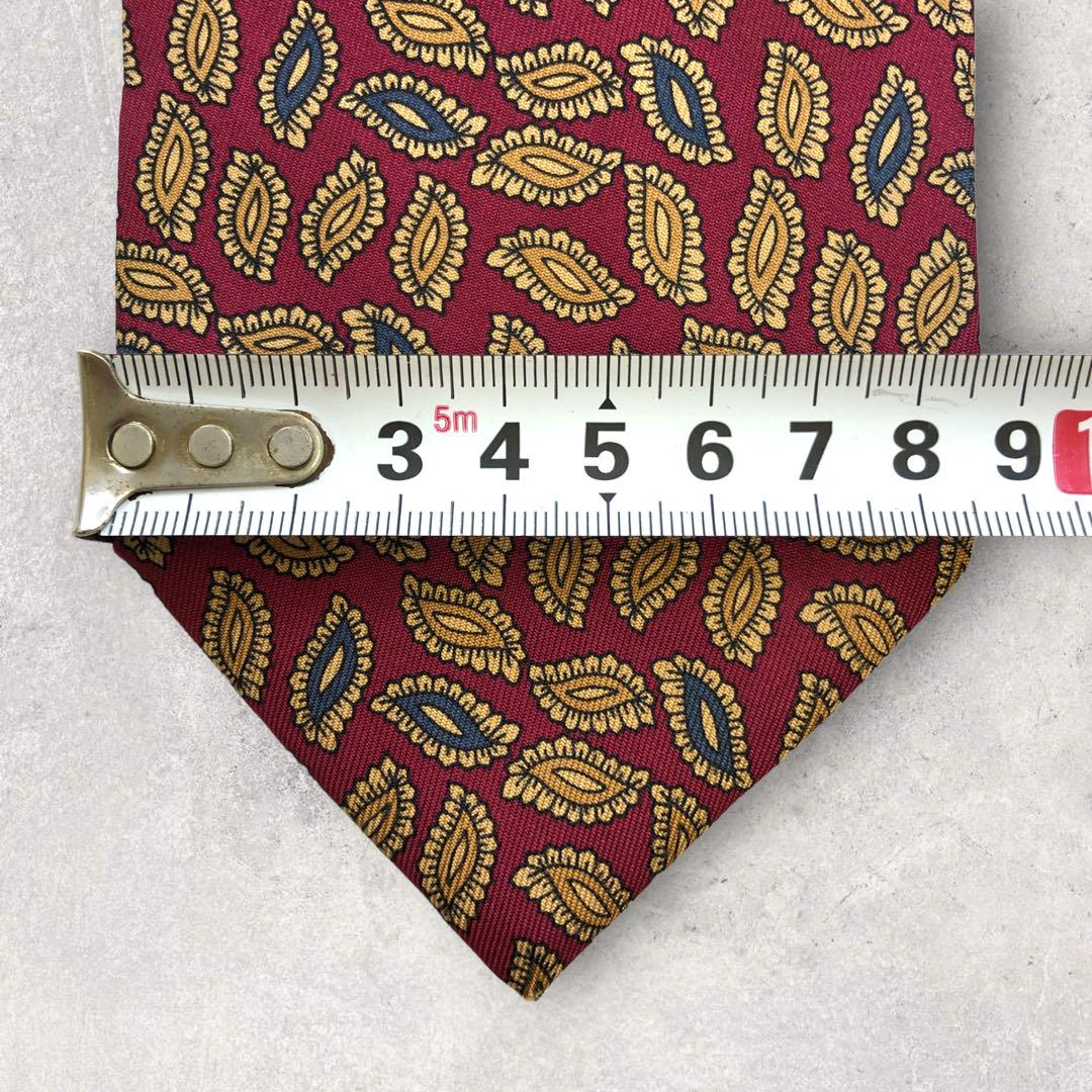 [4472] Beautiful item! Paul Stuart necktie in red 