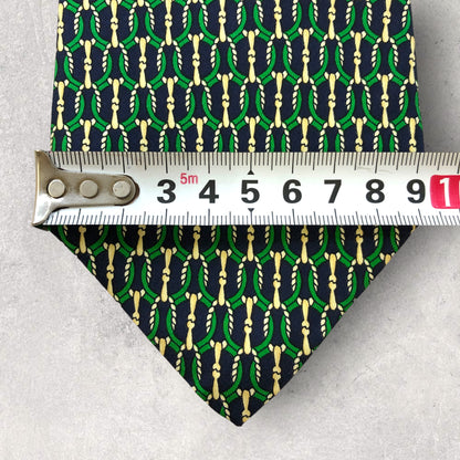 [5416] Beautiful item! PIERRE BALMAIN necktie in green 