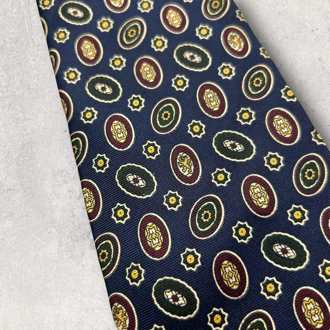 [4521] Good condition! Tommy Hilfiger tie, navy 