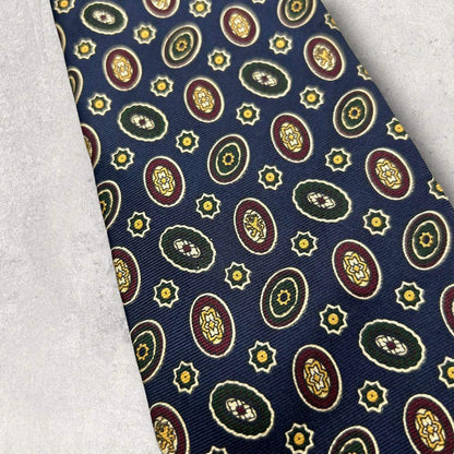 [4521] Good condition! Tommy Hilfiger tie, navy 