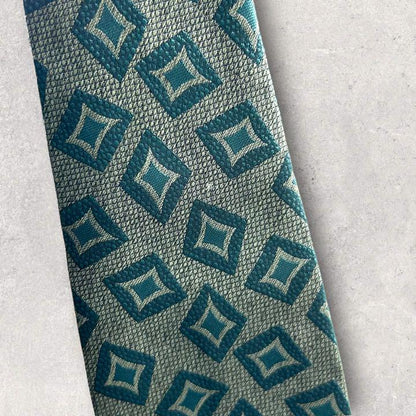 [4217] Good product! GIORGIO ARMANI Necktie Green