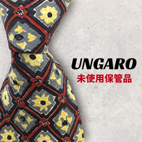 【4096】未使用保管品！UNGARO ウンガロ　ネクタイ