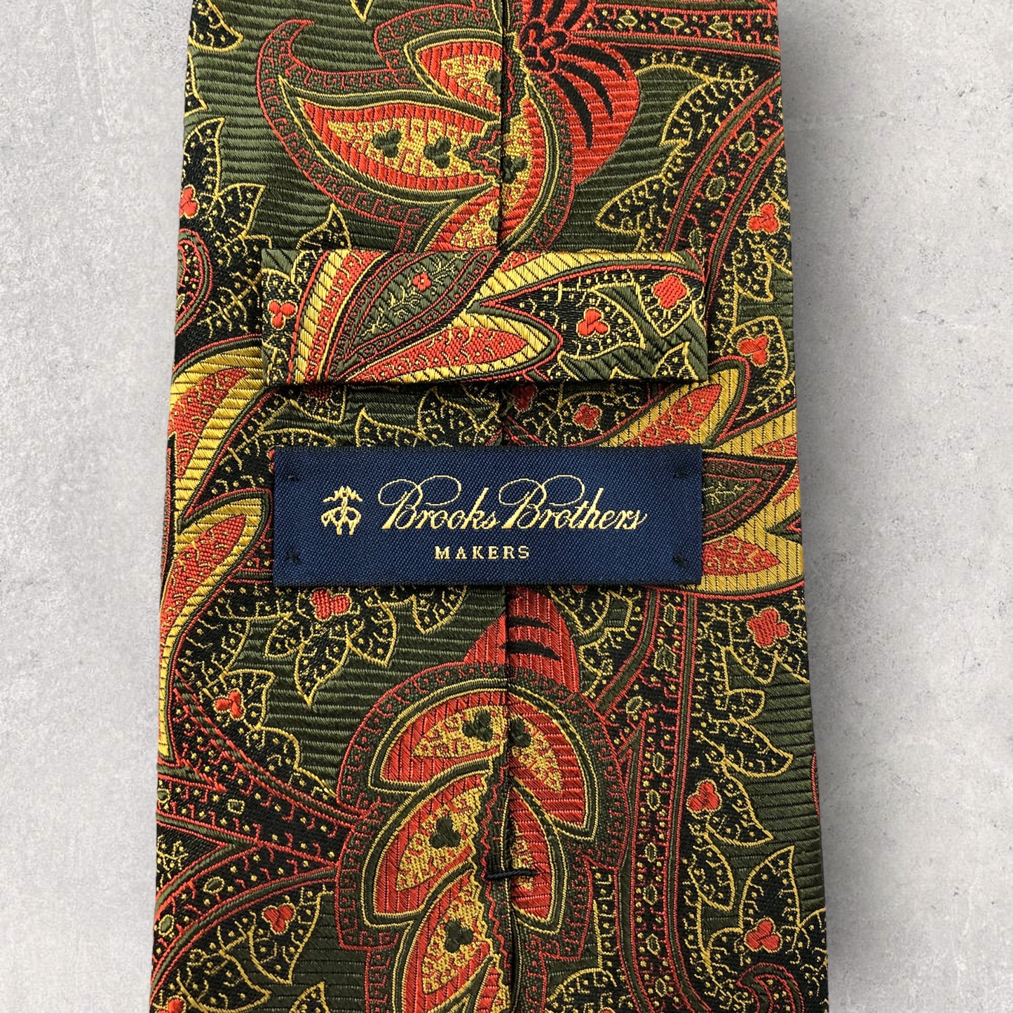 [5656] Unused and stored! Brooks Brothers necktie, red 