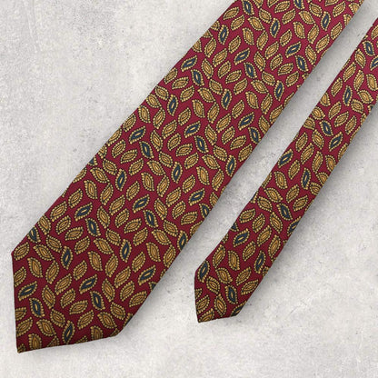 [4472] Beautiful item! Paul Stuart necktie in red 