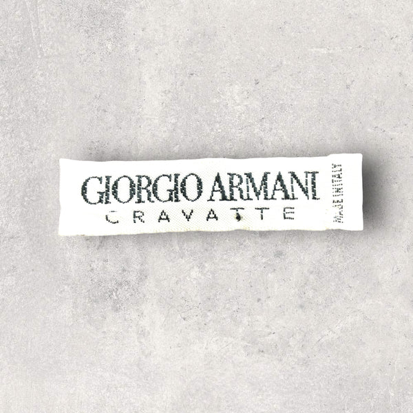 【3231】美品！GIORGIO ARMANI ネクタイ　パープル系