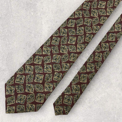 [4622] Beautiful item! DURBAN necktie in red 