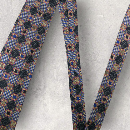 [5482] Beautiful item! Missoni tie, blue 