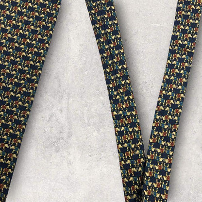 [4263] Good product! Brooks Brothers (basic) Necktie Elephant Pattern